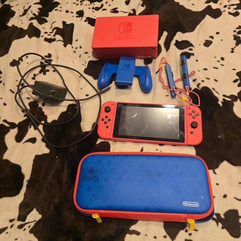 Nintendo Switch Mario Red & Blue Edition